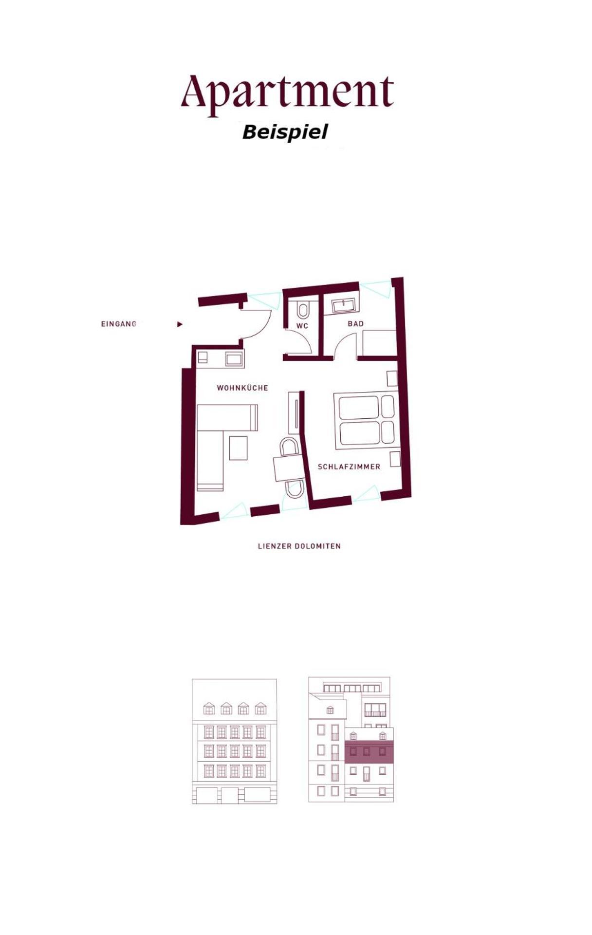 Apartmenthaus Nr 1 リエンツ エクステリア 写真