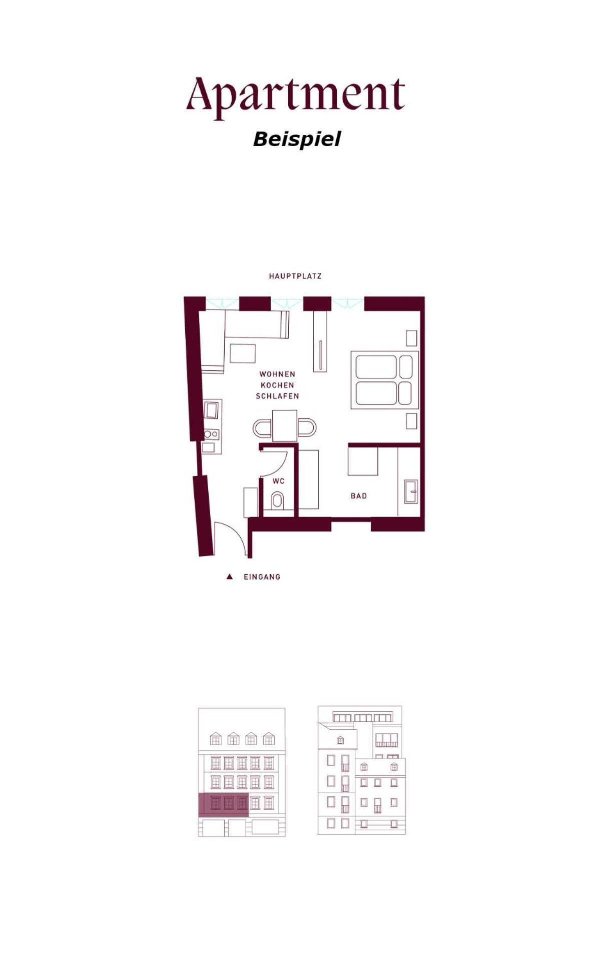 Apartmenthaus Nr 1 リエンツ エクステリア 写真
